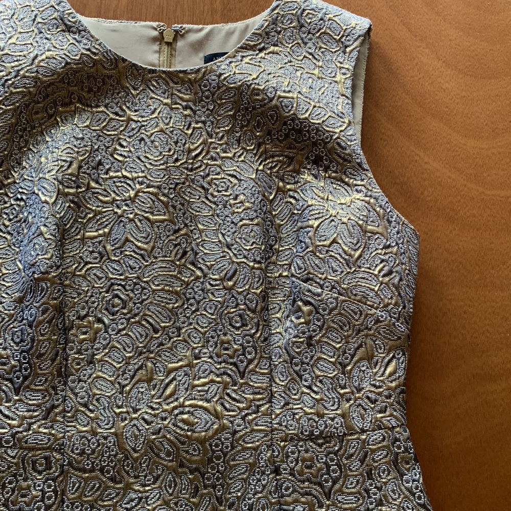 Ann Taylor Gold Dress size 0